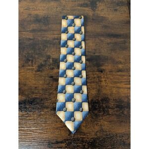 Chris Berman Jimmy V Tie Mens 100% silk print Dad Collection Three
